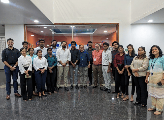 MYRA School of Business Mysore Skanray Visit photo 2